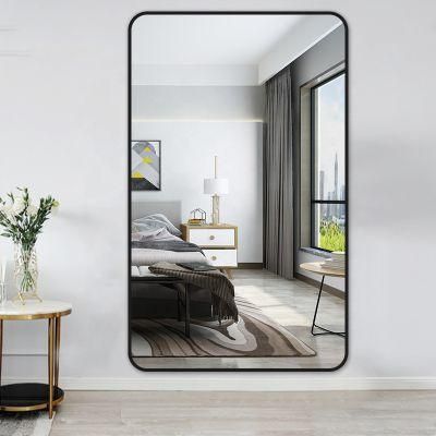 Fashion Premium Home Decorative Quality Professional Design Glass Metal Framed Make-up Wall Hanging Mirror