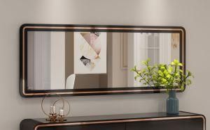 MDF Stainless Steel Living Dining Room Wall Hanging Frame Mirror for Shelf Dining Cabinet Sideboard Modern Home Furniture