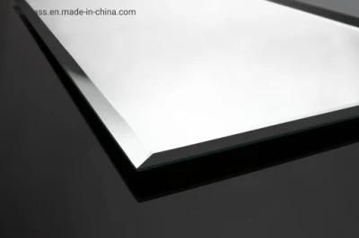 6mm 8mmthickness Various Shapes of The Bevel Edge Bathroom Glass Mirror Price