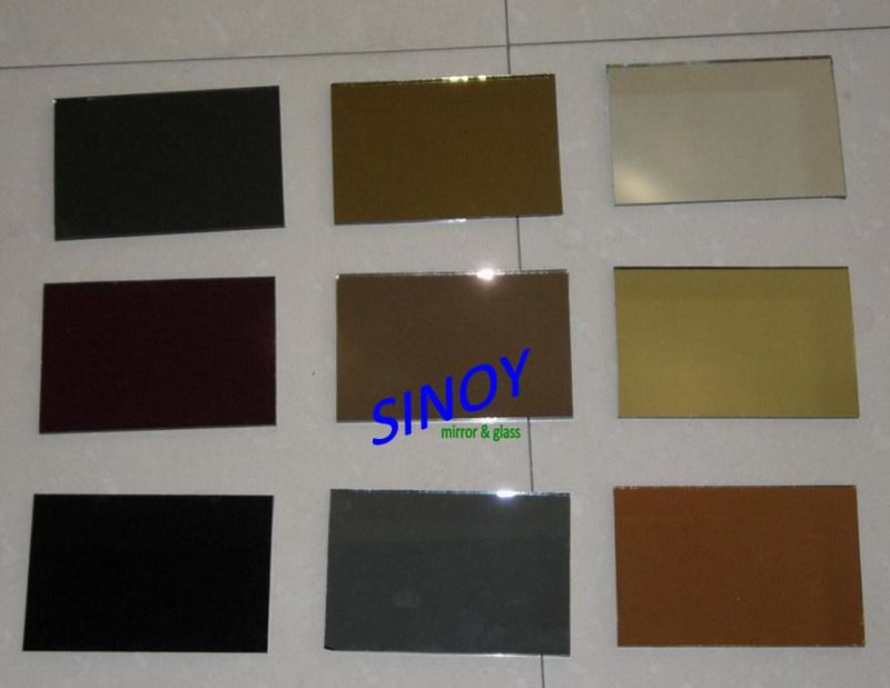 Color Mirror with Safety Back Film for Furniture