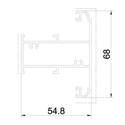 Foshan Professional Manufacturer Aluminum Extrution Profiles for Vietnam