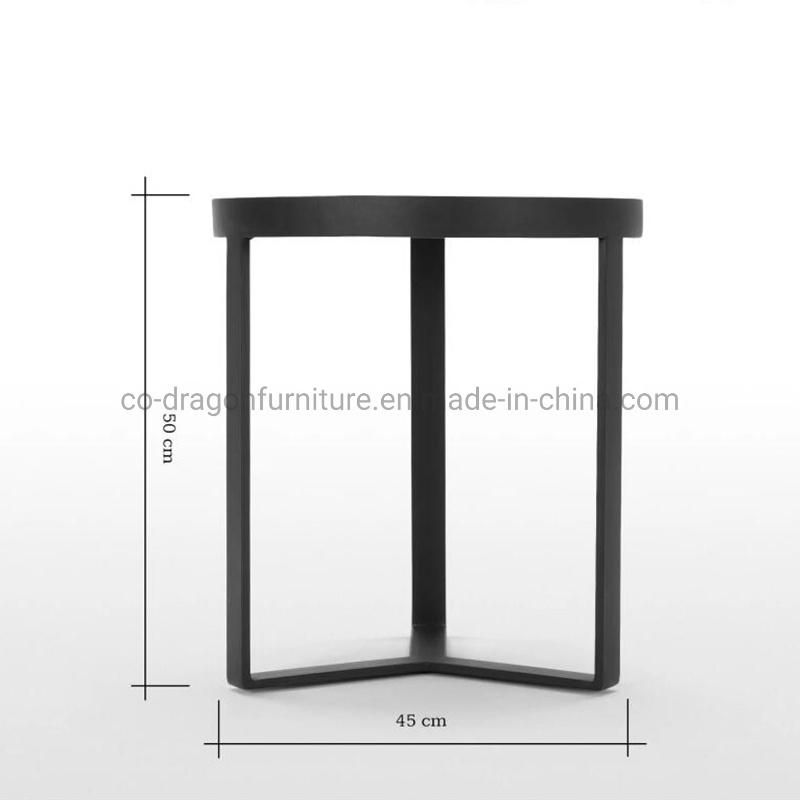 Modern Round Tempered Glass Coffee Table for Living Room