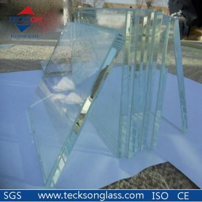 10mm Ultra Clear Tempered Float Glass for Shower Panel