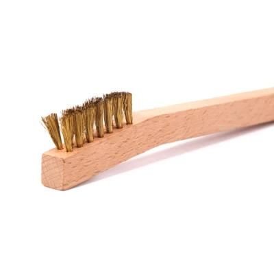 Small Steel Wire Scratch Brush for Cleaning Rust Removal Dirt