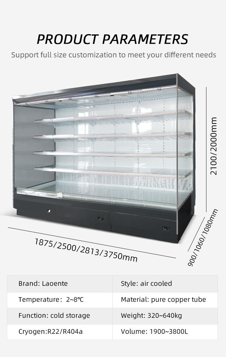 Cheap Vertical Upright Glass Door Freezer Cooler Refrigerator & Fridges Display Showcase for a Cold Drink in Retail Supermarket