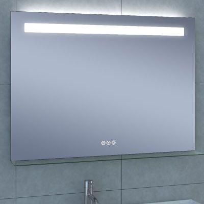 Luxury Sanitary Ware Bath Mirror Smart Light Dressing up Mirror Bathroom LED Wall Mirror with Touch Switch