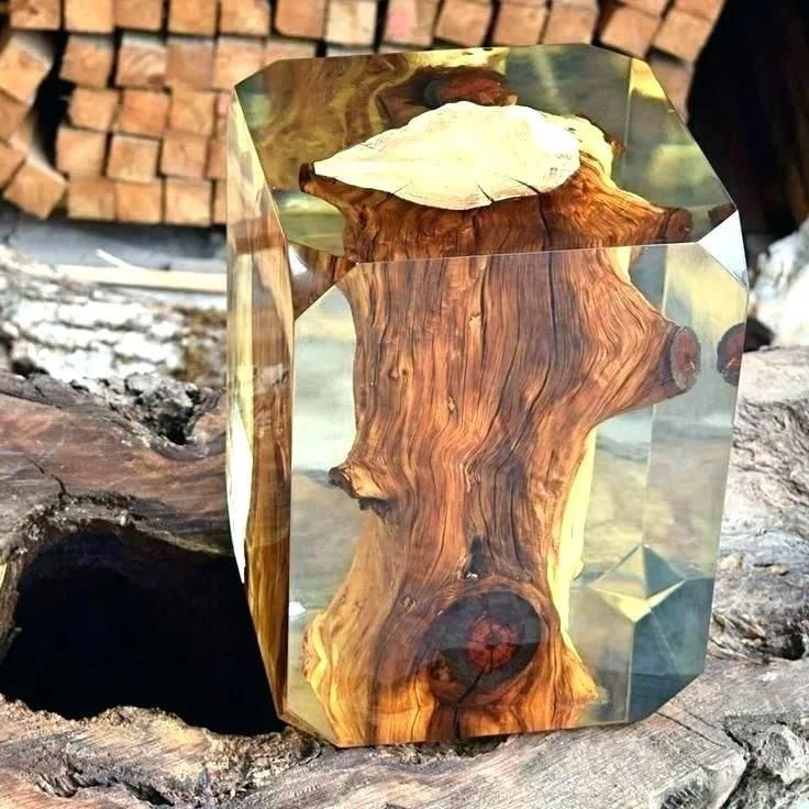 Wood Epoxy Liquid Glass Casting Resin Art