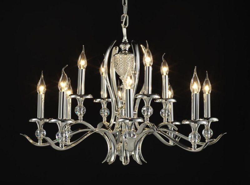 Luxury Post-Modern Villa Candelabra Crystal Big Glass Decoration Chandelier Lighting Hotel Church Wedding Pendant Lamp Hanging Fixture Light for Hot Sale