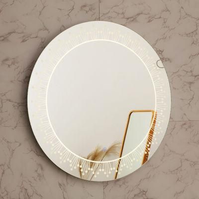 Silver Mirror, Aluminum Metal Jh Glass China Backlit Bathroom Mirror