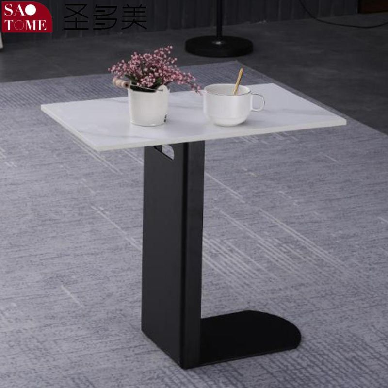 Modern Simple Casual Living Room Furniture Slate/Marble Round Coffee Table
