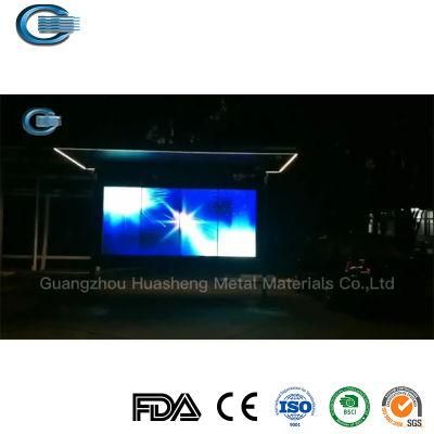 Huasheng Solar Bus Shelter China Steel Bus Shelter Factory Custom Outdoor Advertisement Light Box Metal Bus Shelter for Sale