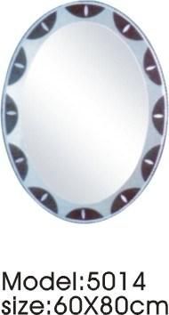 Oval-Shaped Diamond Bathroom Mini Mirror Non-Customized Wholesales