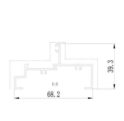 Malaysia Good Selling Aluminum Hollow Profile