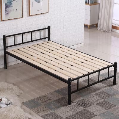High Quality Bedroom Furniture School Dorm Beds Metal Bunk Bed for Sale Single Bed
