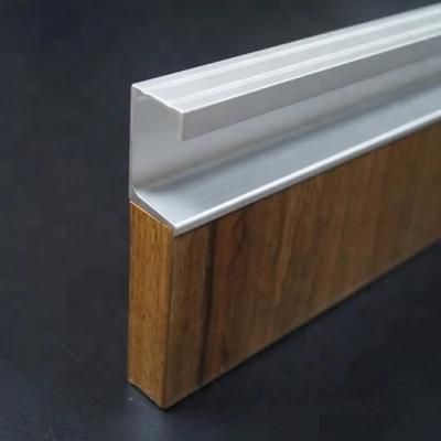 Extrusion Profile Wardrobe Handle CNC Products According to Clients Size