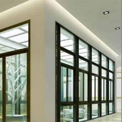 Simple Design Aluminium Double Glazed Frame Glass Slide Aluminum Sliding Window Door