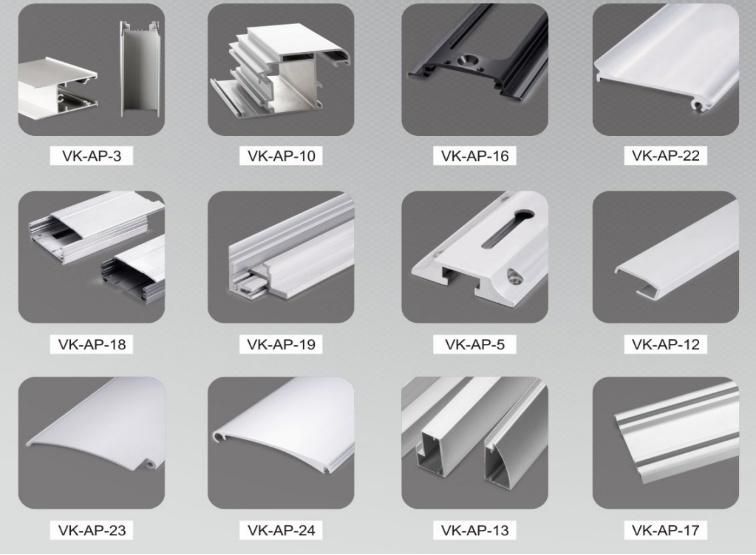 Door Window Aluminium Flooring Profiles Drawer Handle Aluminium Extrusion Profiles