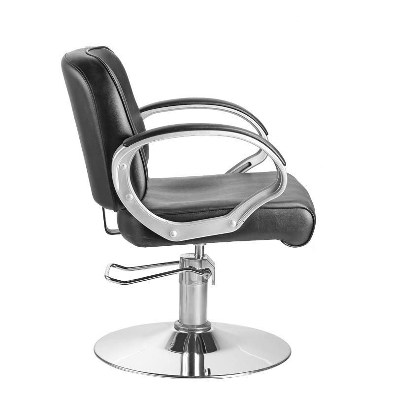 Hl-7284 Salon Barber Chair for Man or Woman with Stainless Steel Armrest and Aluminum Pedal