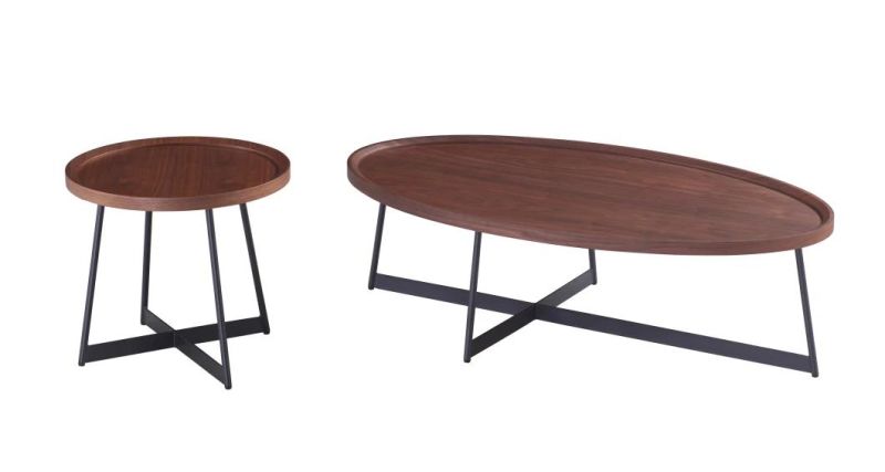 Cj-348ab Ceramic Coffee Table/Wooden Coffee Table /Ceramic Side Table/Home Furniture/Hotel Furniture