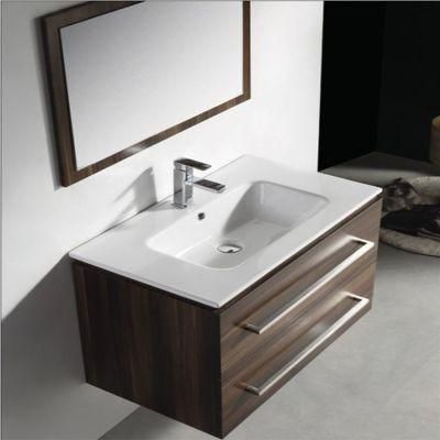 Black Shaker Style Bathroom Cabinets Solid Wood Bathroom Cabinets with Sink Set