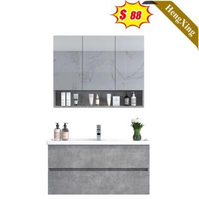 Modern Glass Basin Bathroom Vanity Cabinet with LED Mirror with Real Cheap Price