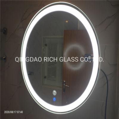 5 6 8mm Bathroom Mirror with LED Light