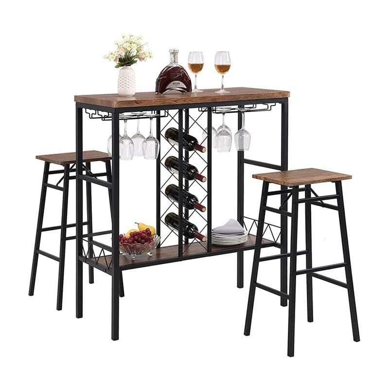 Nordic Restaurant Wine Dining Table/Bar Table with Stool