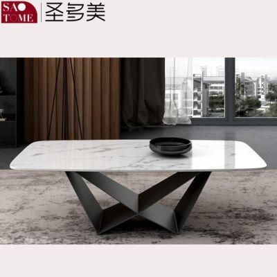 Modern Living Room Furniture Rectangular Slate/Marble Coffee Table
