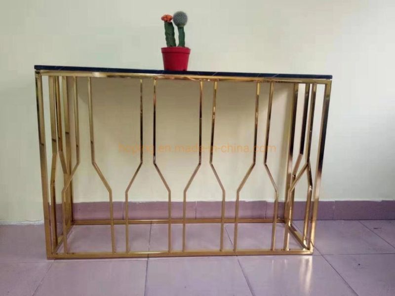 Wall Console Side Table for Hallway Corridor End Decoration Hotel Furniture