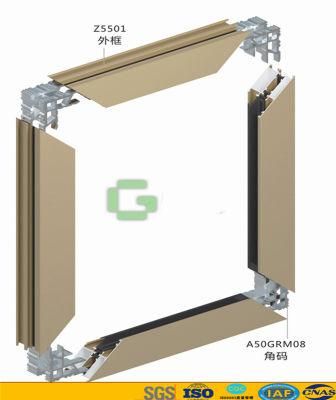 6063 Aluminum Extruded with Window Frame