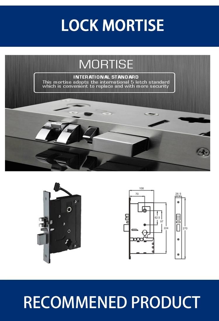 Casma Fingerprint Scanner Furniture Commercial Glass Double Door Lock