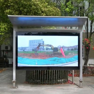 Bus Shelter with Metal (HS-BS-A036)