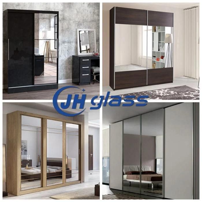 Chinese High Quality Full Length Wardrobe Cabinet Insert Safety Backing Mirror