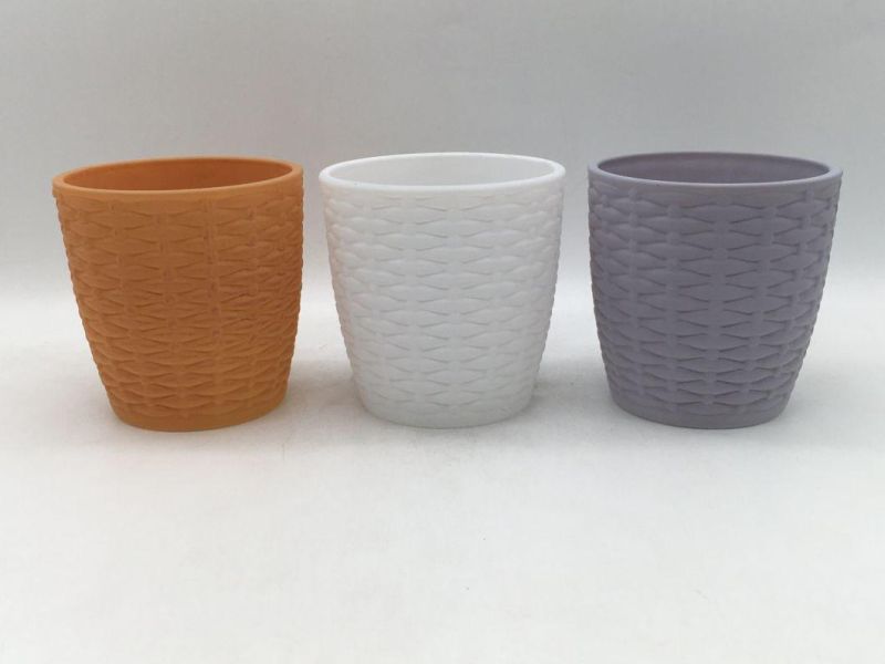 Glass Candle Holder with Different Spray Color for Decoration