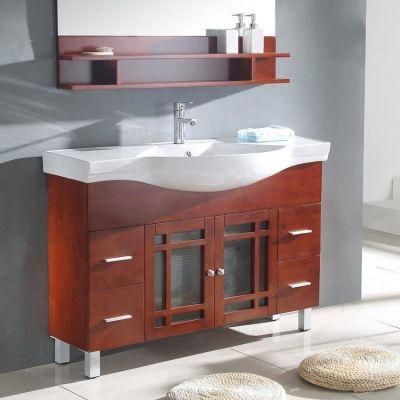 Creative Design Factory Price Wood Slab Live Edge Bathroom Vanity
