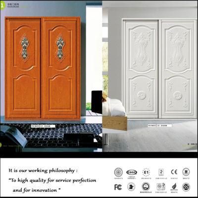 Zhihua Famous Brand PVC 2 Sliding Doors