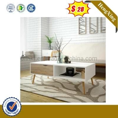 Best Price Home Living Room Furniture White Color MDF Coffee Table (UL-6587)