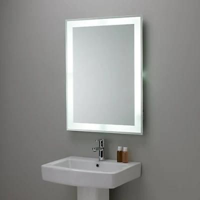 6mm High Qanlity Sandblasted Silver Mirror Glass for LED Mirror Use in Customer Size