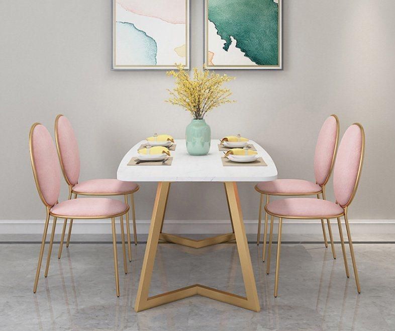 Modern Design Dining Room Furniture Tempered Glass Table Wholesale Dining Table