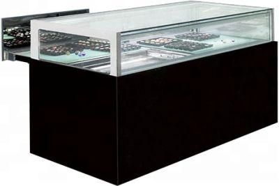 Durable Customized Design Display Showcase Refrigerator with Drawer