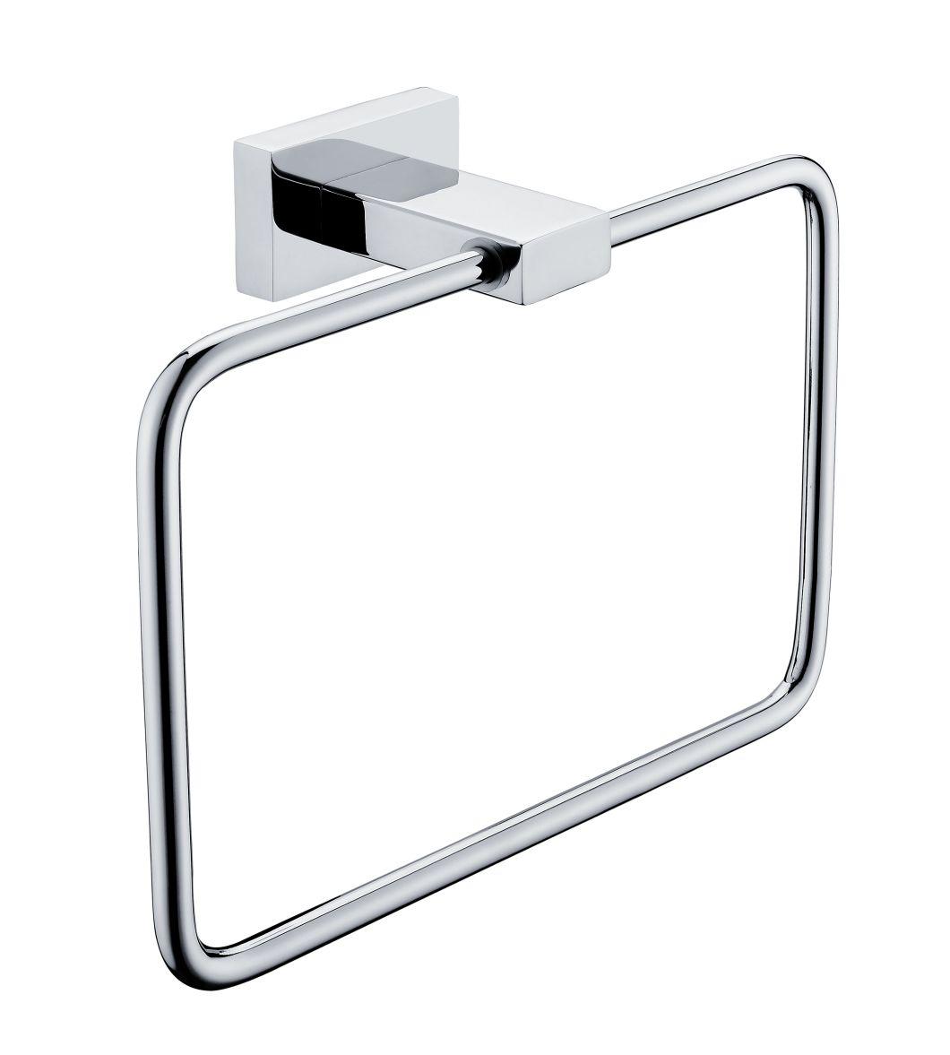 Bathroom Accessories Wall Mounted Stainless Steel 304 Glass Shelf