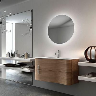 Jinghu Modern Design Wall Mounted Smart Backlit Bathroom Mirror LED Makeup Mirror