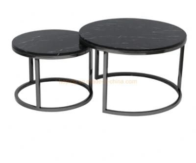 Multifunctional Folding Lift Iron Powder in Black Gold White Brow Glass Coffee Table Dining Table Marble Cover