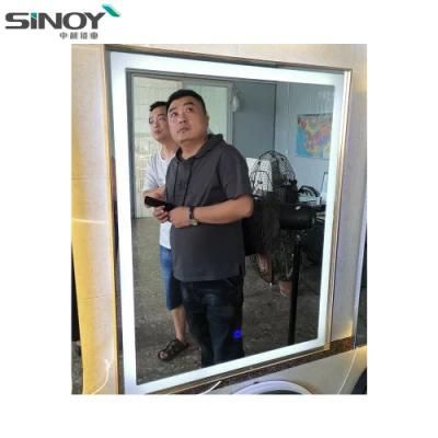 Light LED Mirror with Good Quality for Bathroom Using