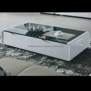 MDF+Glass Tea Table (A68)