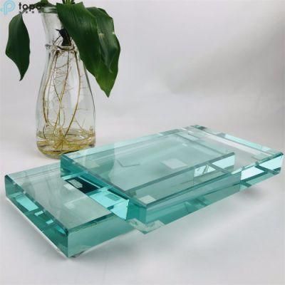 Guangzhou 6mm 8mm 10mm 12mm Clear Flat Sheet Float Glass with Stock (W-TP)