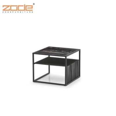 Zode Glass Coffee Table Modern Living Room Side Coffee Table Tea Table