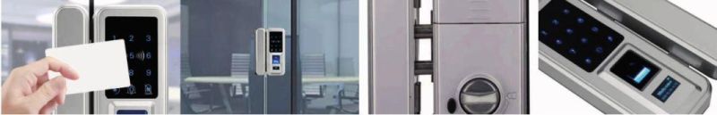 Remote Control Password Fingerprint Glass Composite Glass Metal Door Lock