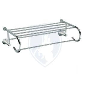 Wall Mounted Zinc Chrome Towel Rack