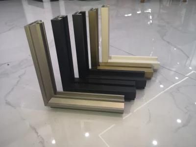 Anodized Color Aluminium Window Profile Building Material Silver/Golden/Black/Bronzes/Champagne